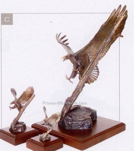 6-1/2" Attack Eagle Sculpture