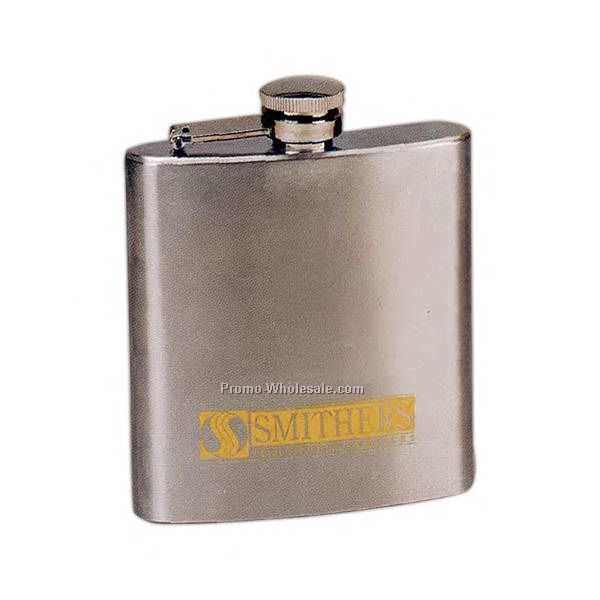 6 Oz. Stainless Steel Flask