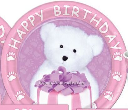 7" Boyds Bears Birthday Plates