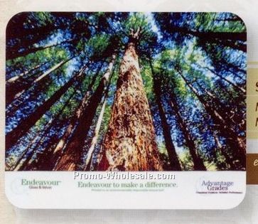 7-1/2"x6-1/2" Recycled Hi Definition Mouse Pad (1/8" Thick)