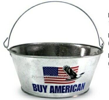 7 Quart Galvanized Metal Bucket