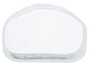 7"x2"x4-1/2" Clear Carry All Pouch