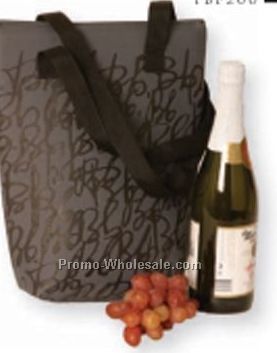 7"x4"x13" 600d Poly Whiner Wine Bottle Cooler