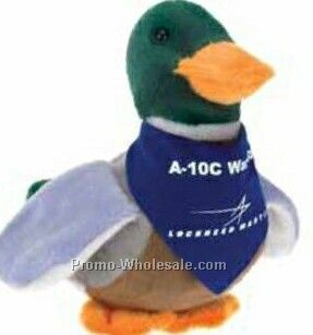 8" Beanie Mallard Duck