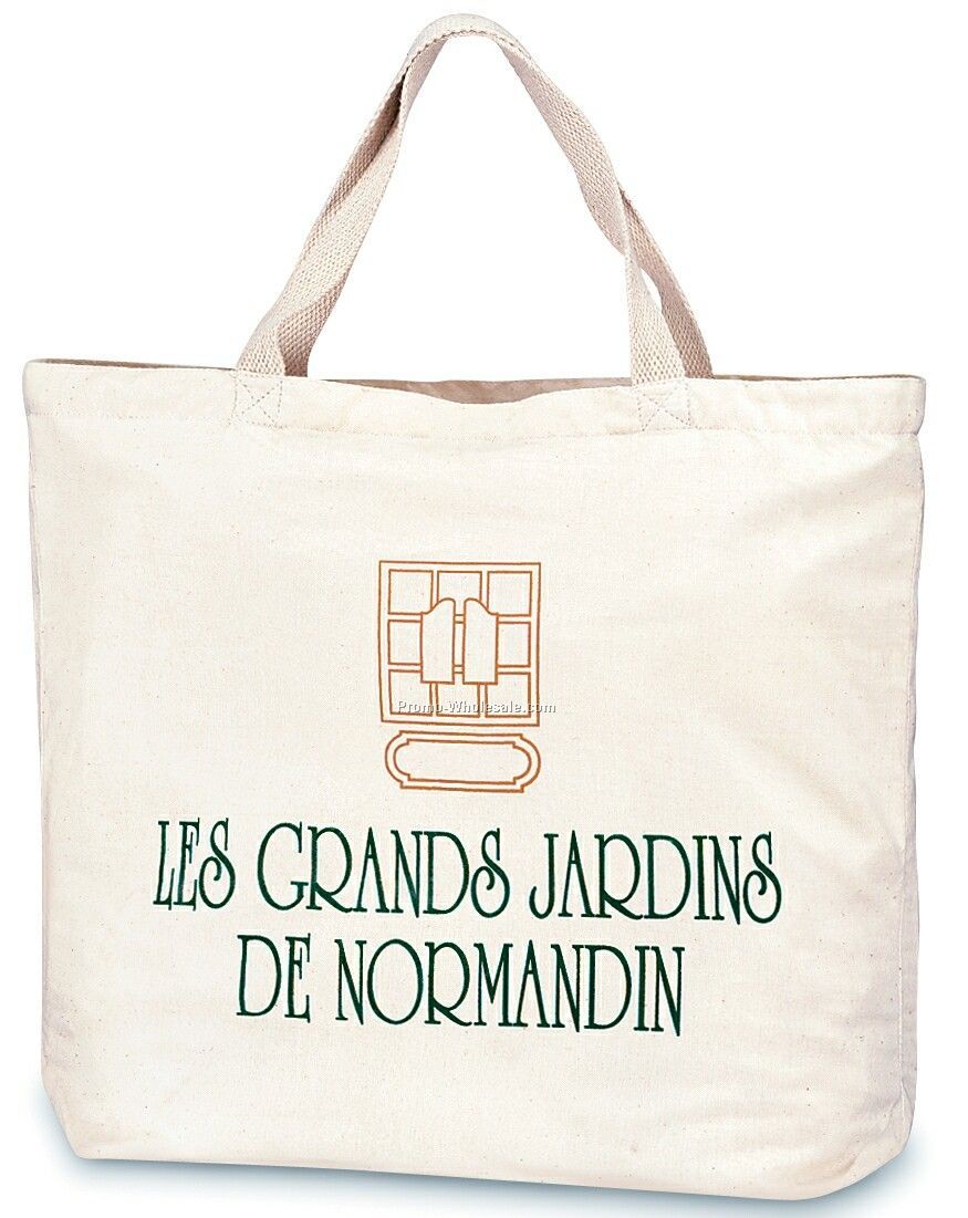 8 Oz. Large Cotton Tote Bag