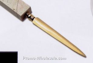 8"x1/2"x3/4" Letter Opener - Botticino Beige