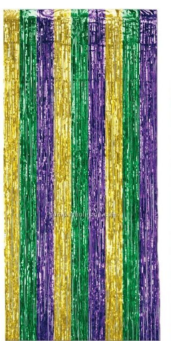 8'x3' Flame Resistant 2 Ply Gleam 'n Curtains