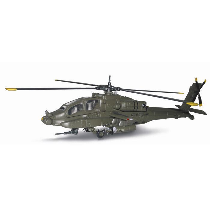 Ah-64 Apache Helicopter 1:55 Scale 1:55 Scale