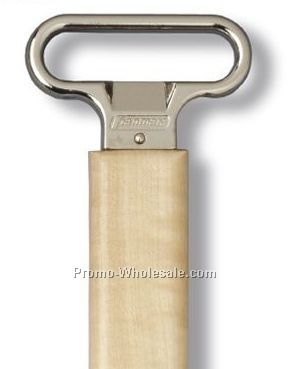 Ahh Super! 2 Prong Chrome Plated Cork Extractor With Birch Sheath