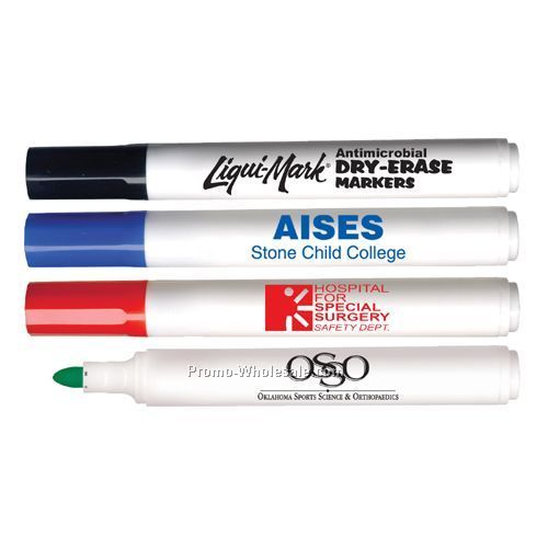 Antimicrobial Protection Bullet Point Dry Erase Marker