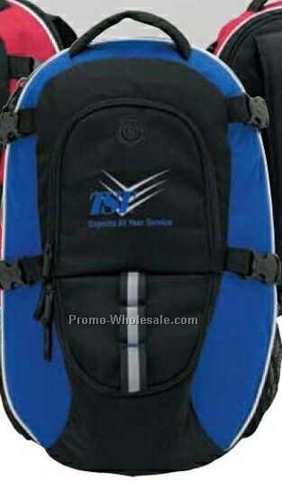 Arcadius Blue Backpack 11"x17"x7"