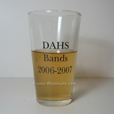 Baha Blues 16 Oz Mixing Conical Glass