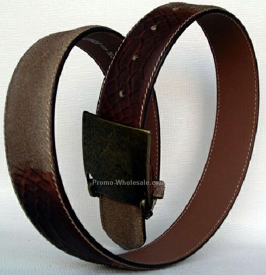Brown Leather Waistband