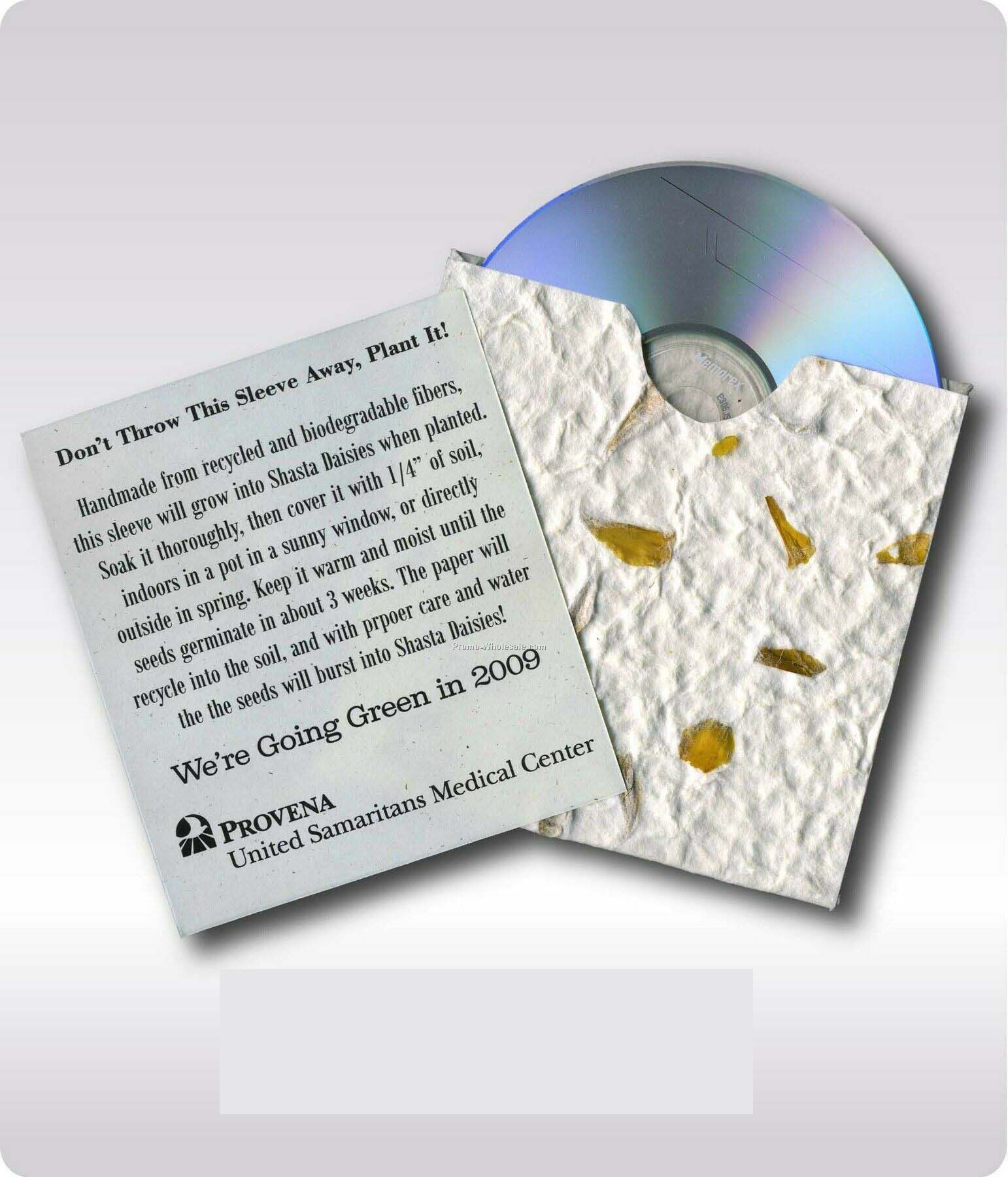 CD Sleeve Style CDs Handmade Seed Envelope