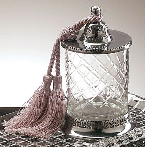Candle Jar W/ Tassel (No Candle)