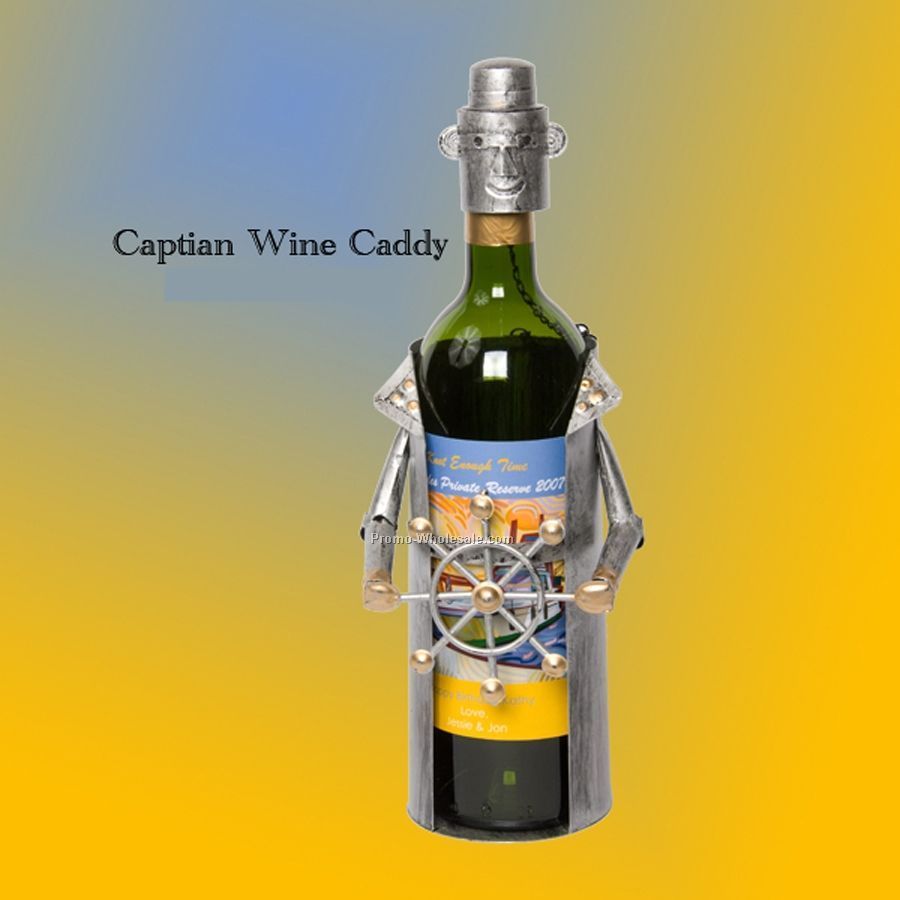 Captain Tin Man Wine Caddy