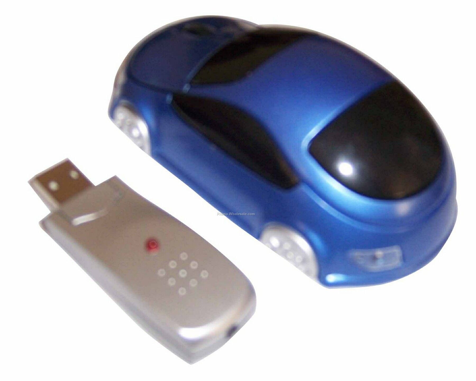 Car Shaped Wireless Optical Mouse With USB Receiver Mw010