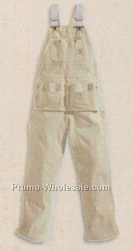 Carhartt Unlined Drill Carpenter Bib Overall