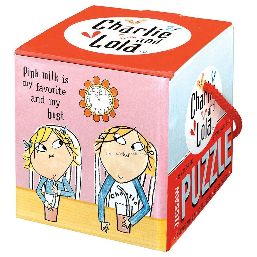 Charlie And Lola Mini Cube Puzzle