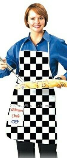 Checker Flag Apron (Blank)