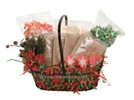 Christmas Frost Popcorn Only Gift Basket