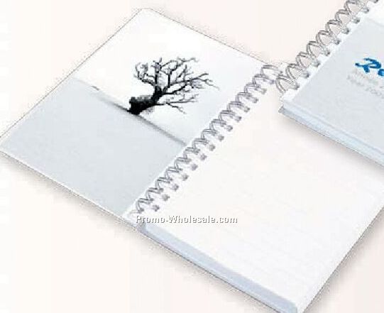 Classic Notebook W/Clear Plastic Cover (5-5/8"x8-1/4") 101 Sheet
