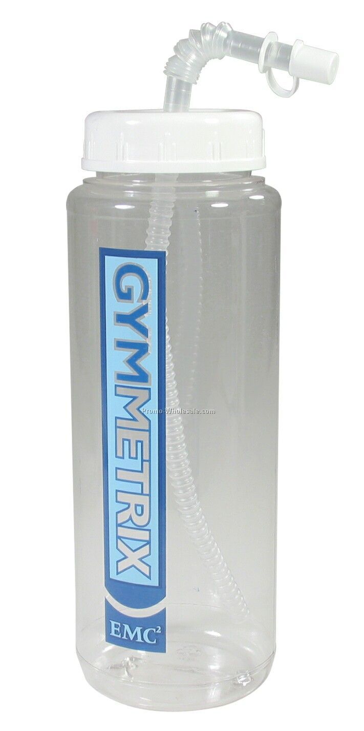 Clear 1 Quart Sport Bottle