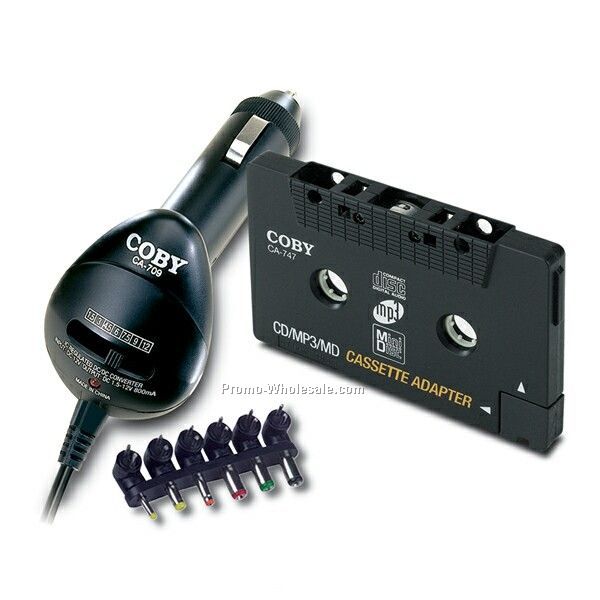 Coby CD Car Adapter & Dc/Dc Car Converter