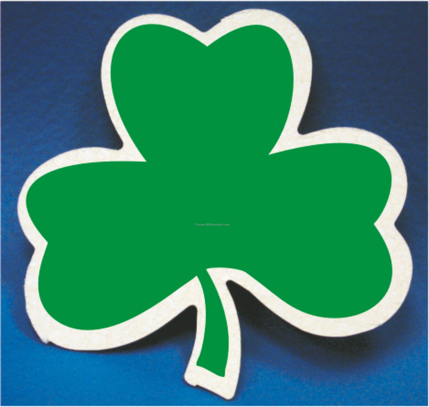 Compressed 5"x5" Shamrock Sponge