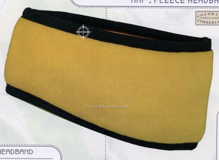 Contoured Fleece Headband/ Sweatband