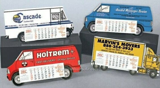 Custom Delivery Truck Calendar (3 Colors)