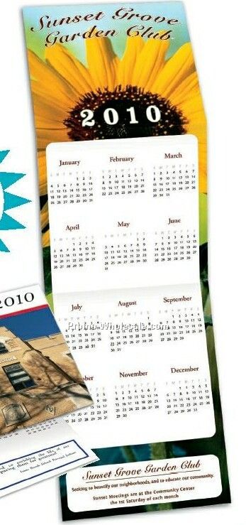 Custom Trifold Calendar