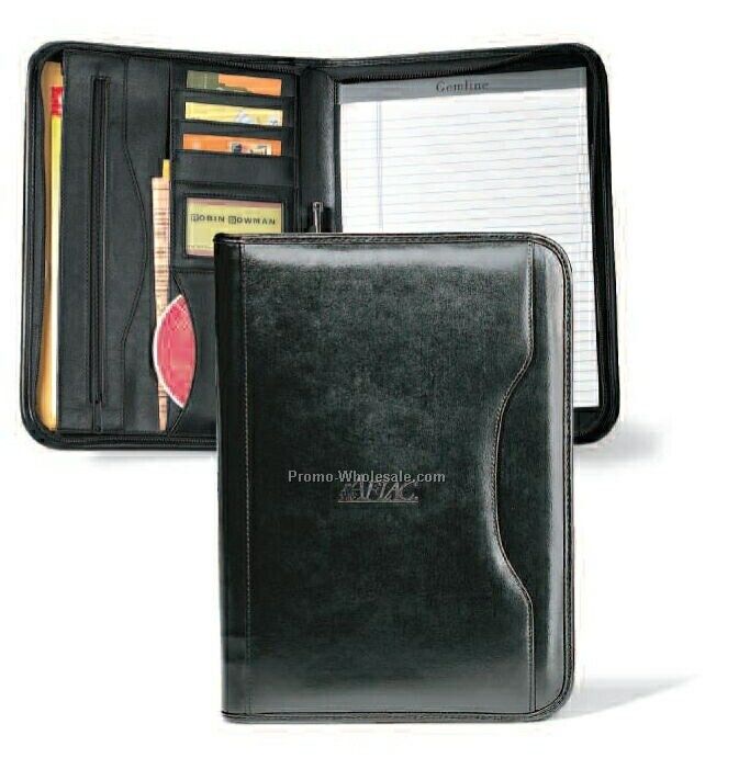 Deluxe Executive Vintage Leather Padfolio