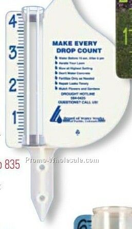 Dew Drop Rain Gauge