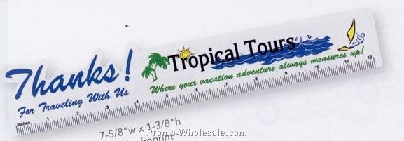 Econ-o-line 12" Shaped Ruler (Thanks)