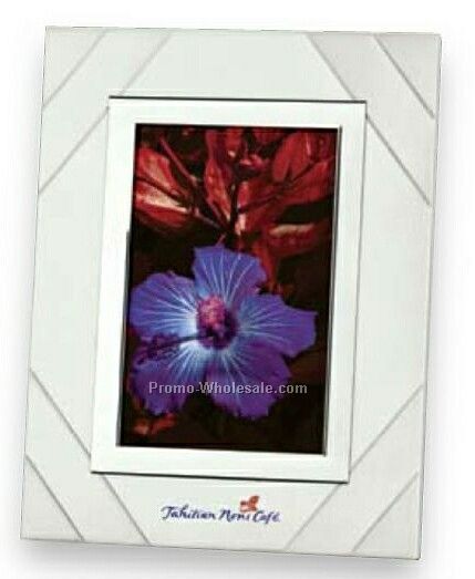 Essentials Sera Chrome Aluminum Picture Frame 7"x8-3/4"