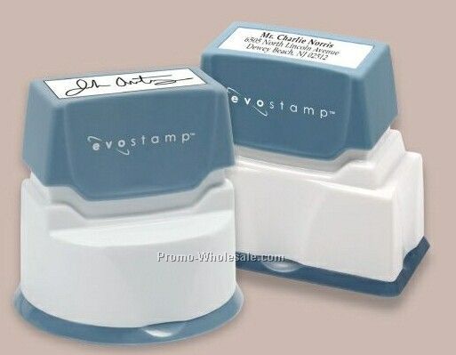 Evostamp Pre-inked Stamps(Impression Size 5/8"x2-7/16")