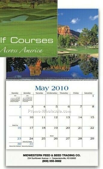 Executive Wall Calendar (Golf)