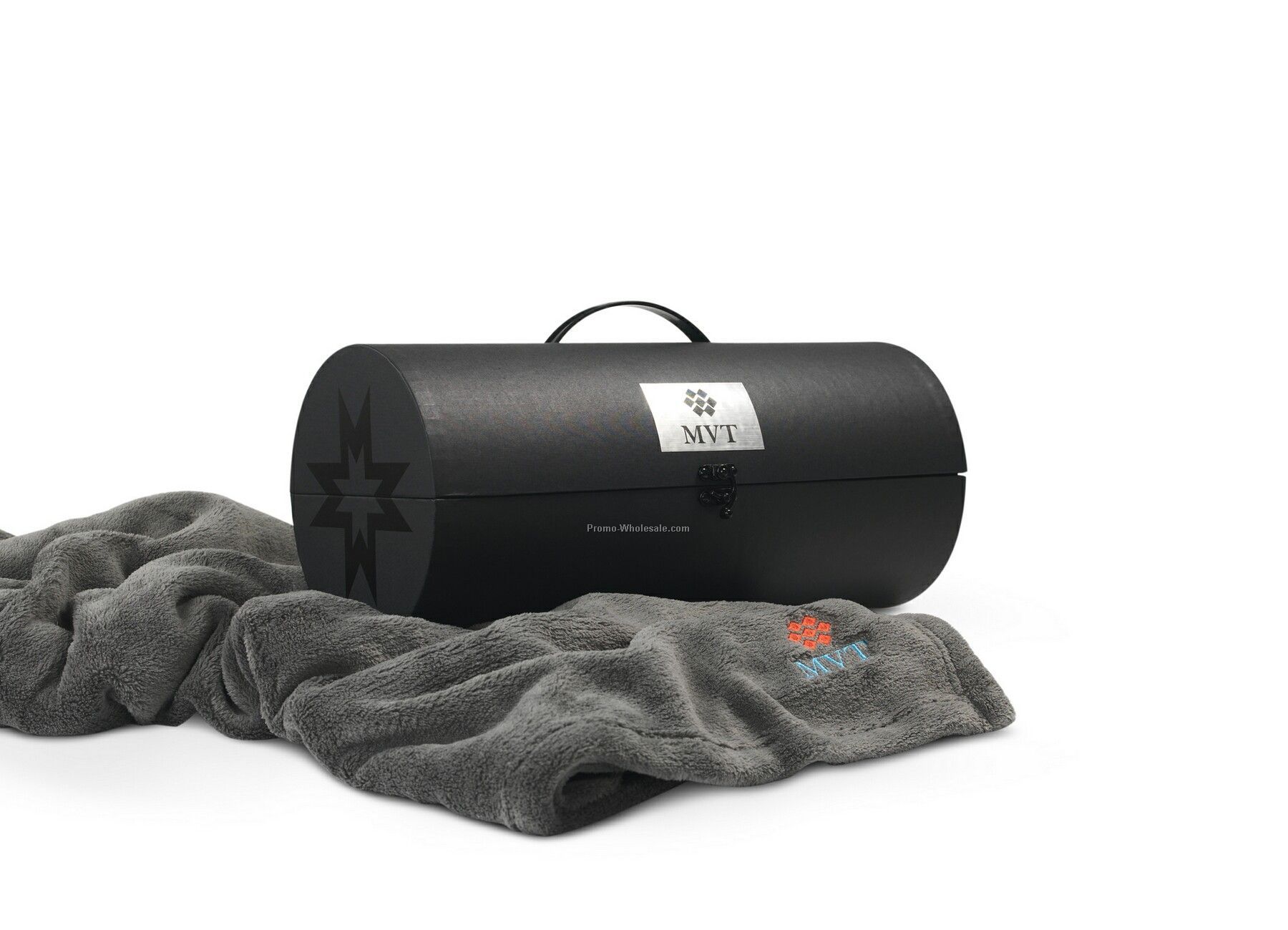 Flint Gray 50"x60" Microfibre Velura(Tm) Throw Blanket