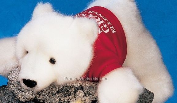 Floppy Family Polar Bear Stuffed Animal (10")