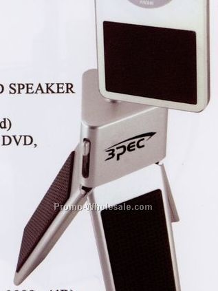 Foldable Ipod/ Tripod Speaker