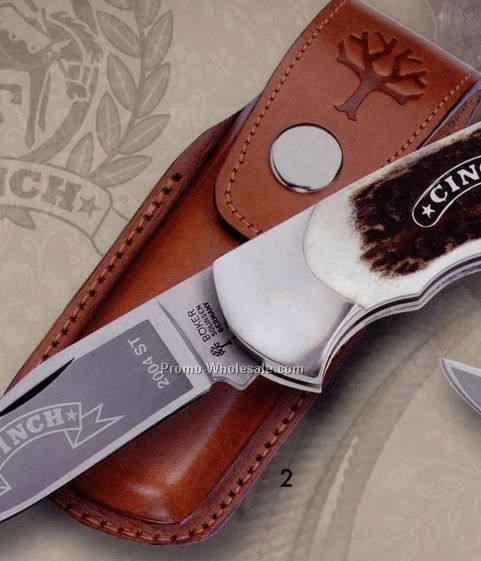Genuine Leather Knife Sheath For Cinch Knives