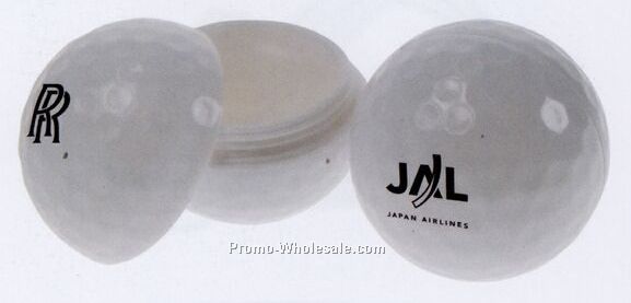Golf Ball Shaped Vanilla Lip Balm (7-12 Days)
