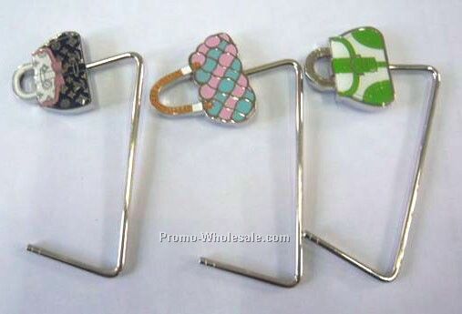 Handbag / Purse Hook With Handbag Motif