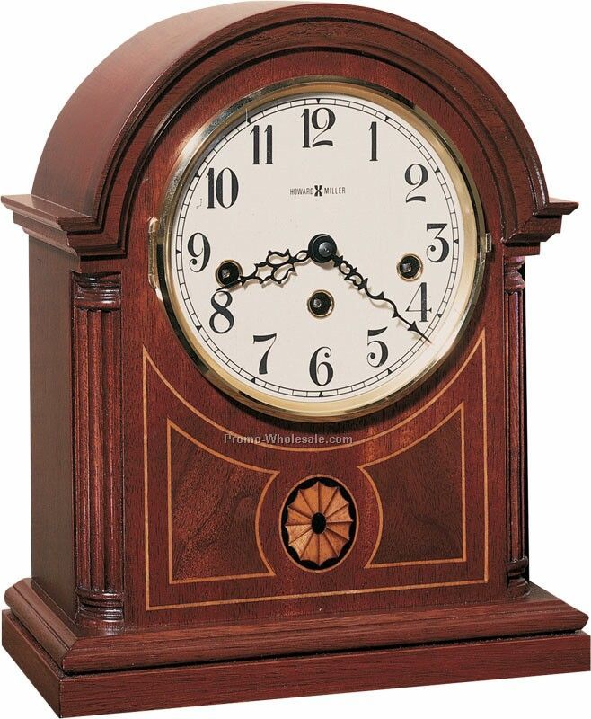Howard Miller Barrister Vintage Mahogany Clock