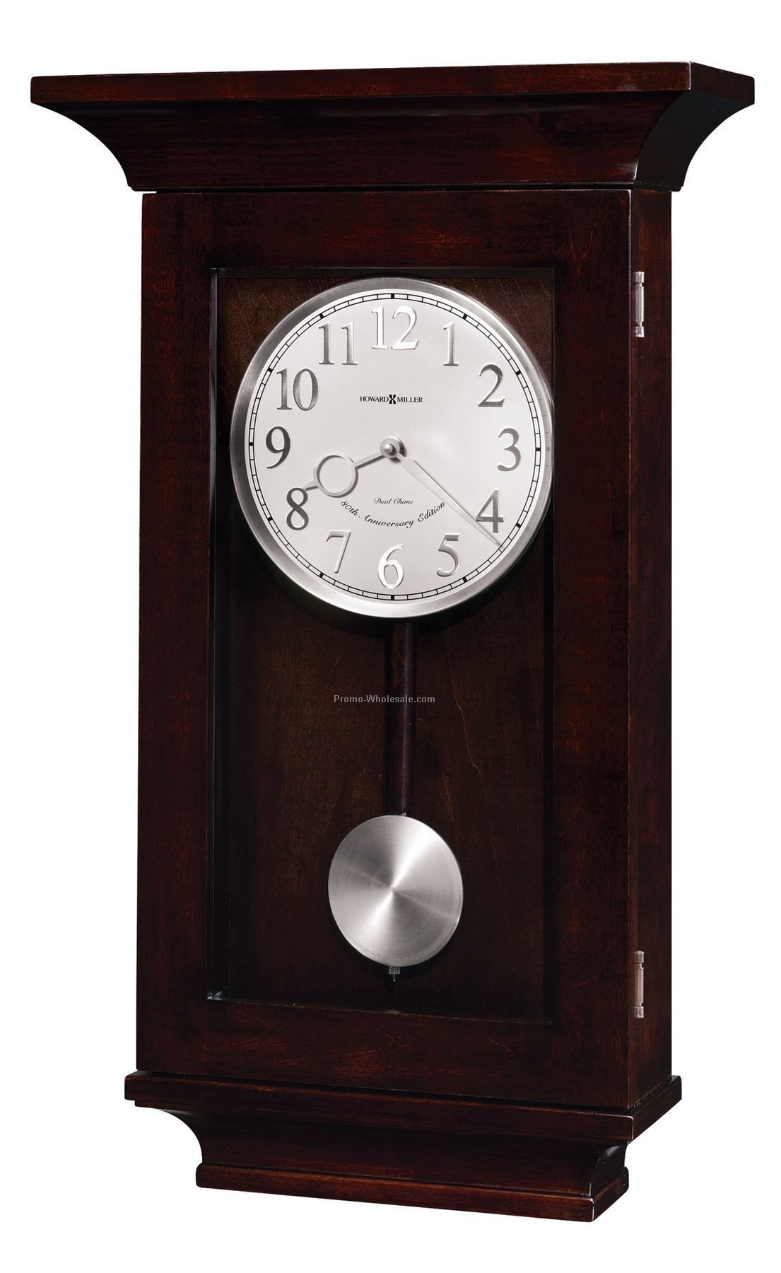 Howard Miller Gerrit Wall Clock With Dual Chimes (Blank)