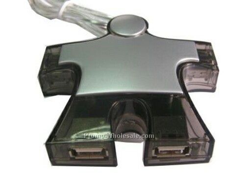 Human Motif USB 4-port Hub With Cupule