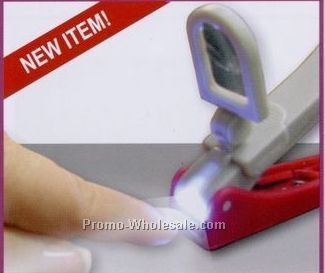 Ideaworks Lighted Nail Clipper W/ Magnifier