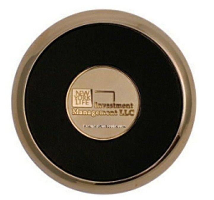 Imported Round Chrome Coaster