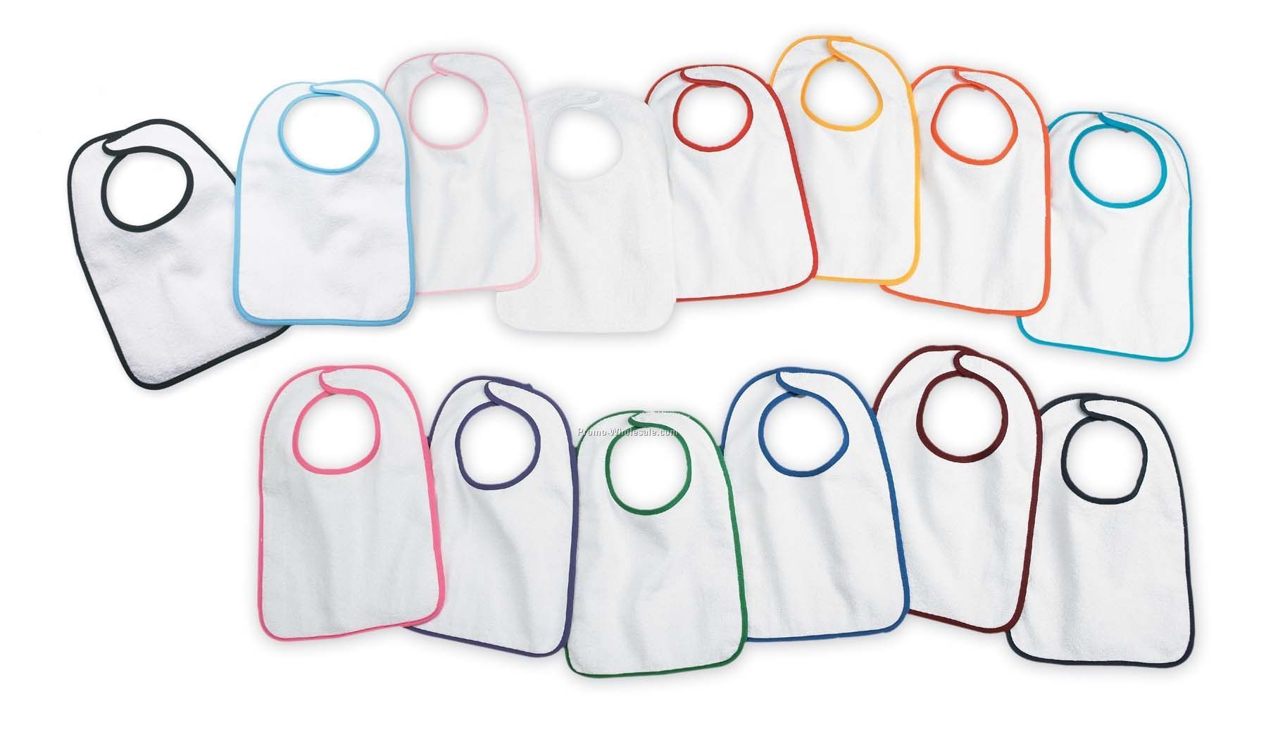 Infant Snap Terry Bib